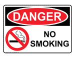 NO SMOKING Signs & Labels