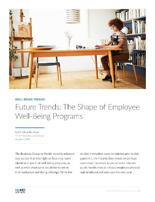 Future Trends: The Shape of Employee Well-Being Programs