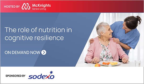 WEBINAR -- The Role of Nutrition in Cognitive Resilience