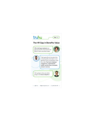 The HR Gap in Benefits Value