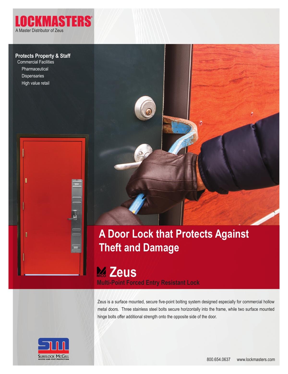 A Door Lock that Protects Against Theft and Damage