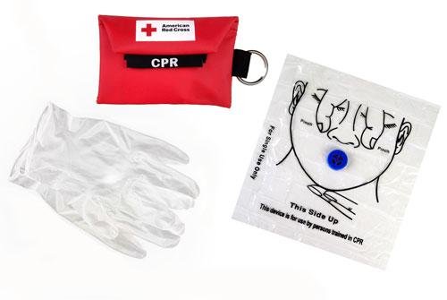 CPR Shield in belt pouch