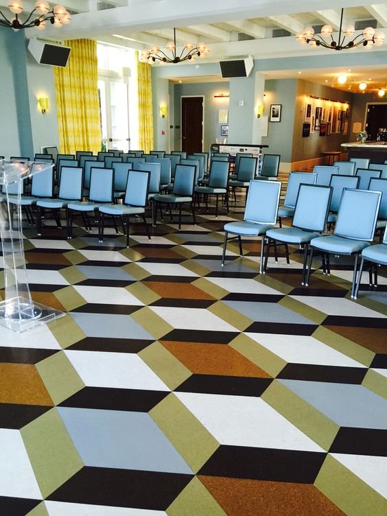 Custom Colored Cork Flooring