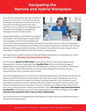 Navigating the Remote and Hybrid Workplace