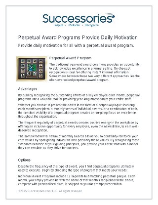 Perpetual Award Programs Provide Daily Motivation