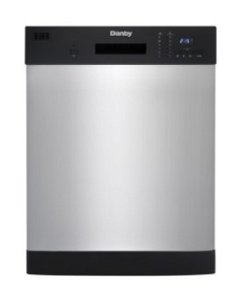 BUILT-IN 24” STAINLESS STEEL DANBY® DISHWASHER
