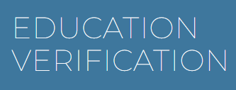 Education  Verification