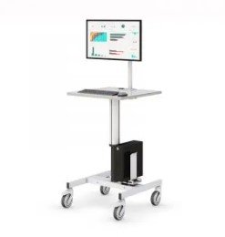 Rolling Medical Computer Lab Carts