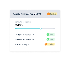 Criminal background checks