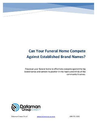 Can Your Funeral Home Compete Against Established Brand Names?