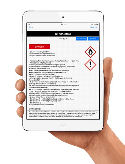 Safety Data Sheet Software
