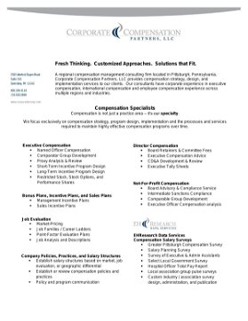 CCP Services - One Page Download