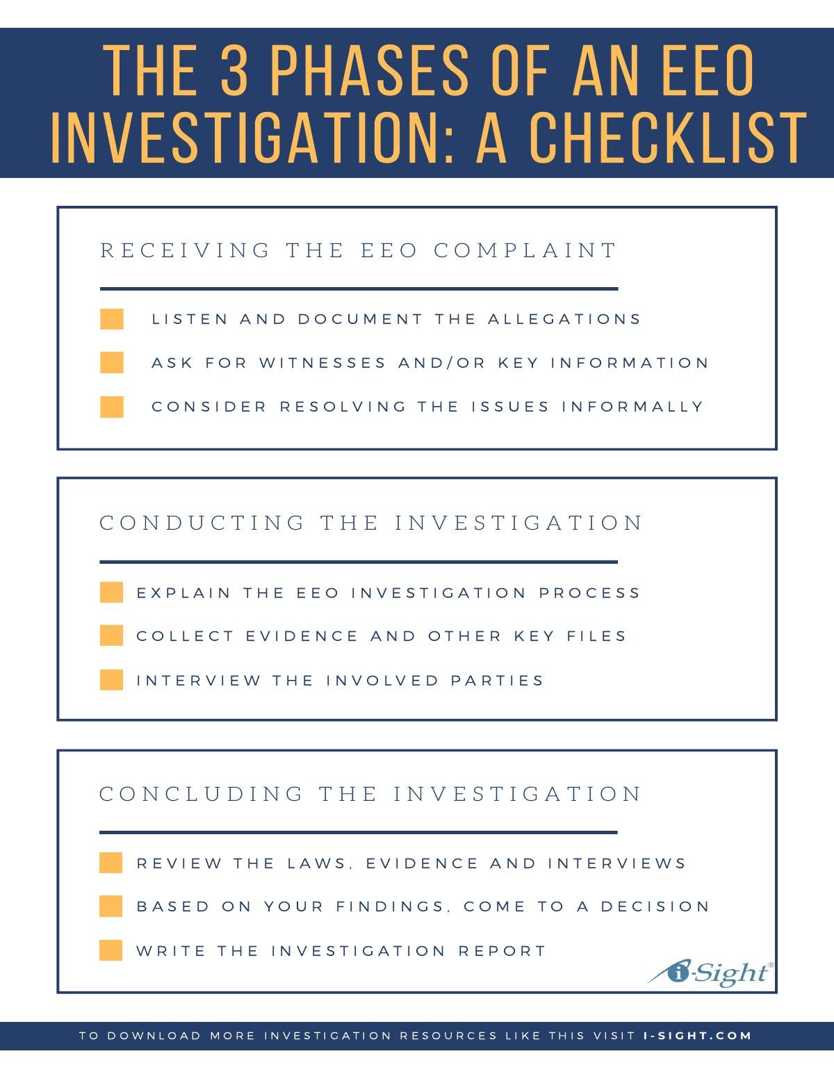 Master the 9 Steps of an Effective EEO Investigation