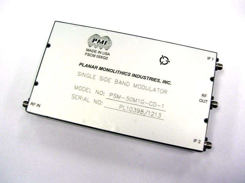 50MHz to 1.0GHz, Single Sideband Modulator