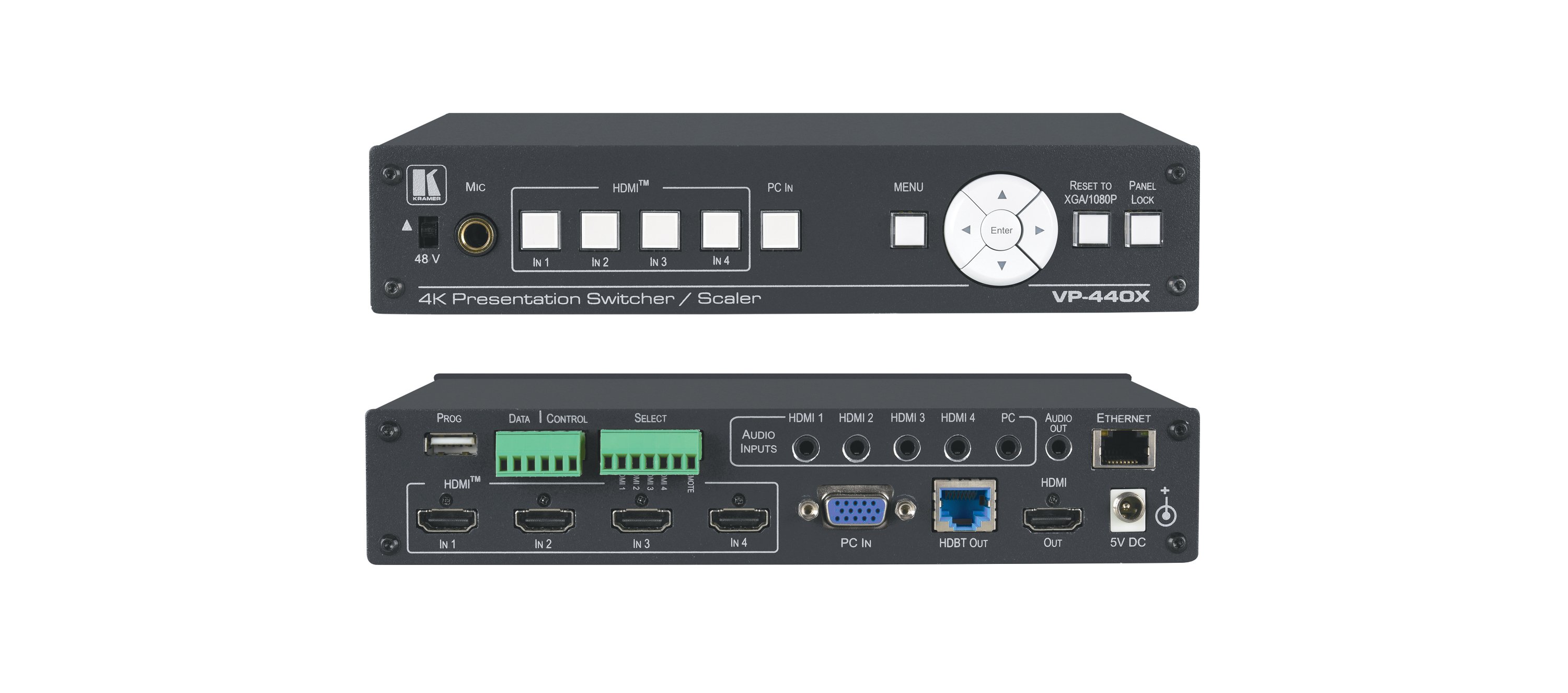 18G 4K Presentation Switcher/Scaler with HDBaseT & HDMI Simultaneous Outputs