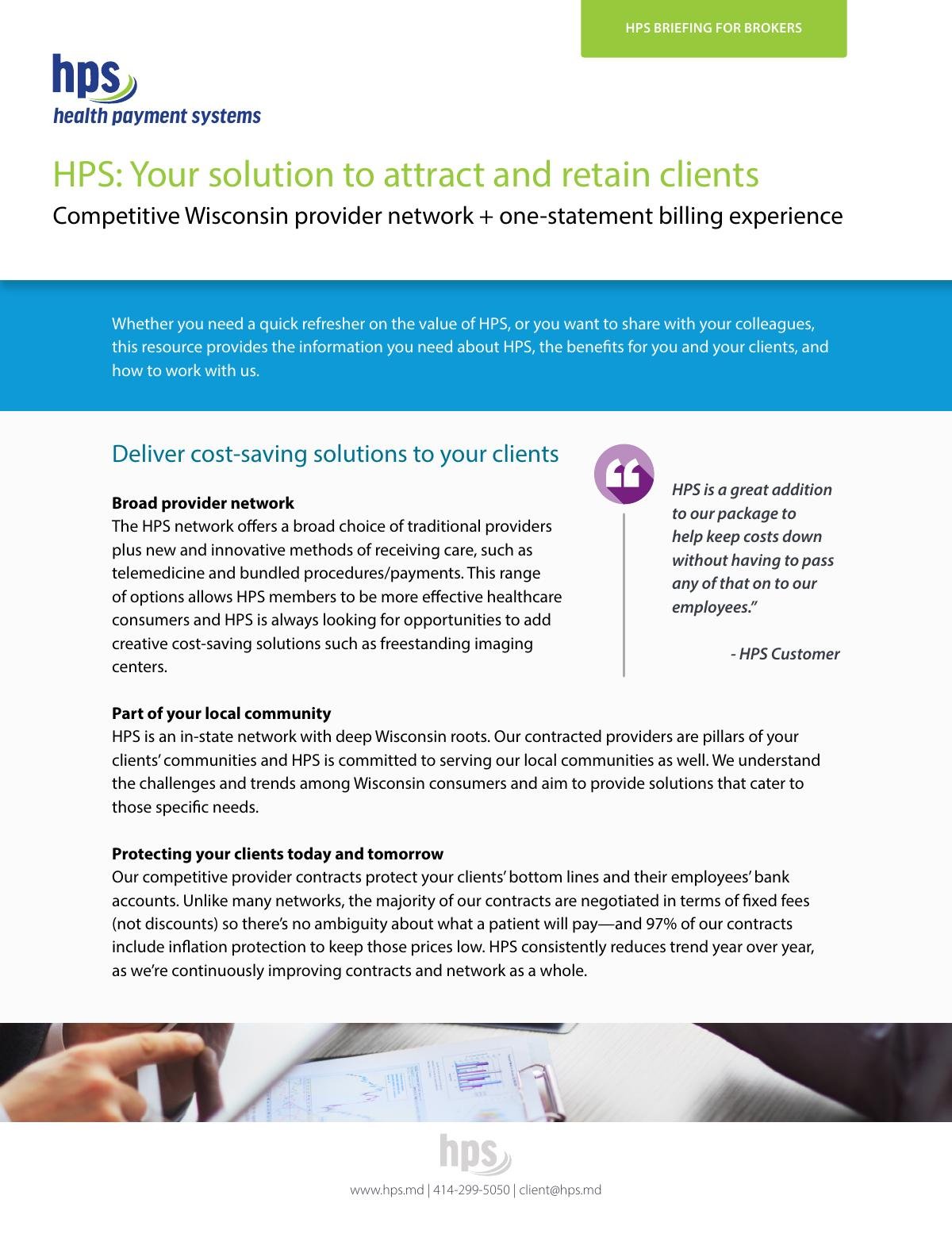 HPS: Your Solution to Attract and Retain Clients