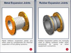Rubber & Metal Piping Expansion Joints