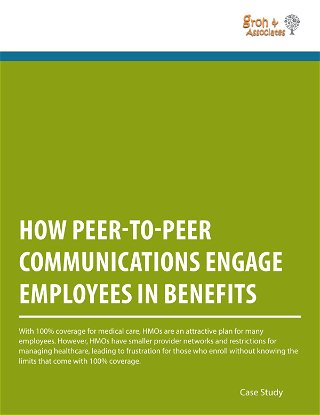 How Peer-To-Peer Communications Engage Employees in Benefits