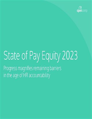 State of Pay Equity 2023