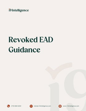 Revoked EAD Guidance