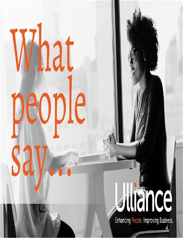 Ulliance Testimonials