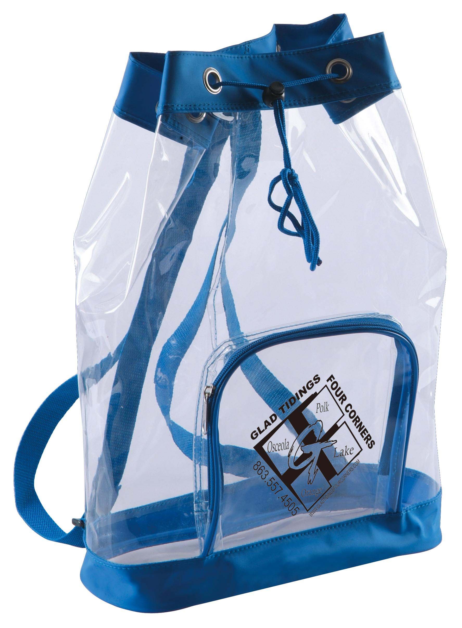 B3009 - The Clear Drawstring Backpack