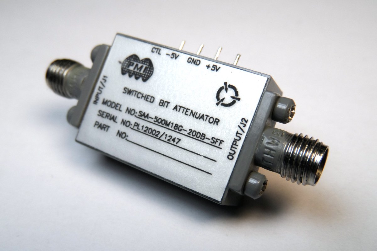 SAA-500M18G-20DB-SFF Switch Bit Attenuator