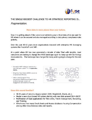 The Single Biggest Challenge to HR Strategic Reporting
