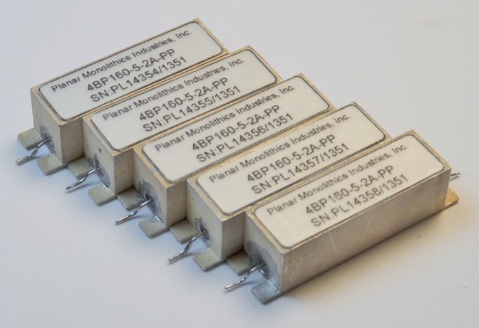 4BP160-5-2A-PP LC Bandpass Filter