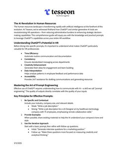 ChatGPT for HR
