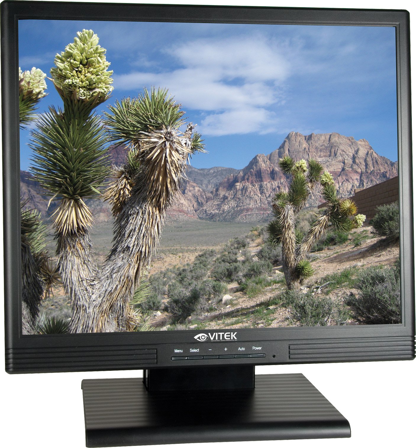 15" Professional LCD Monitor w/VGA & Looping BNC Composite In/Out