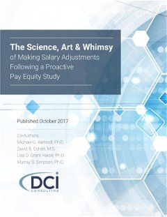 The Science, Art, & Whimsy of Making Salary Adjustments Following a Proactive Pay Equity Study