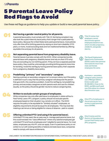 5 Parental Leave Red Flags