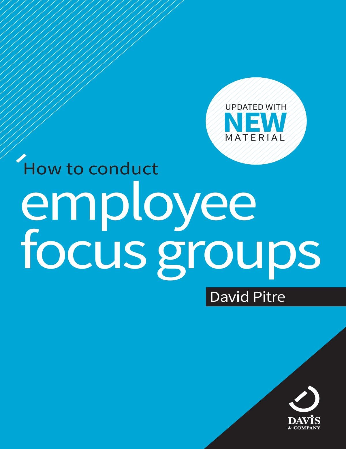 How to conduct employee focus groups