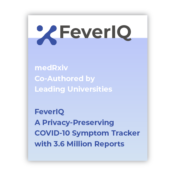 Free FeverIQ Covid Health Monitor