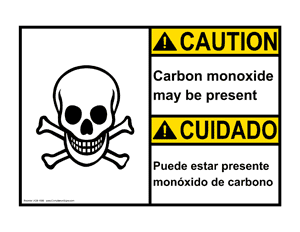 ENGLISH + SPANISH Bilingual Safety Signs