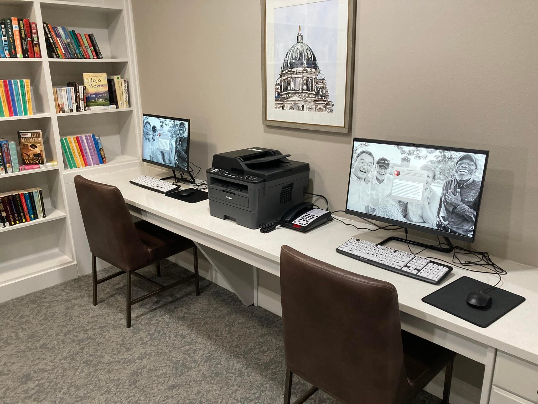 Secure, Managed Business Centers and Digital Signage