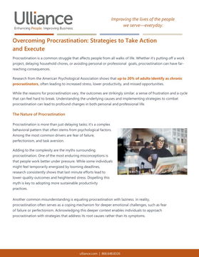 Overcoming Procrastination: Strategies to Take Action and Execute