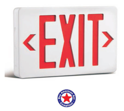 EMERGENCY EXIT SIGN (EXIT-807, COMBO)