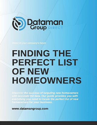 Finding the Perfect List of New Homeowners