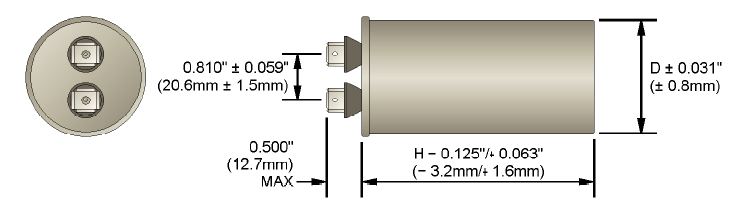 Type X388S Lighting Capacitor