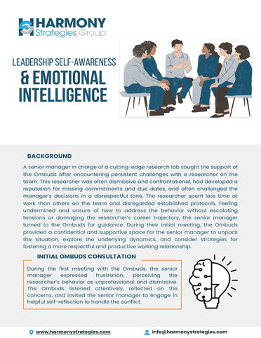 Leadership Self-Awareness and Emotional Intelligence
