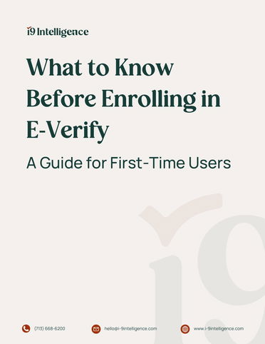 What to Know Before Enrolling in E‑Verify: A Guide for First‑Time Users