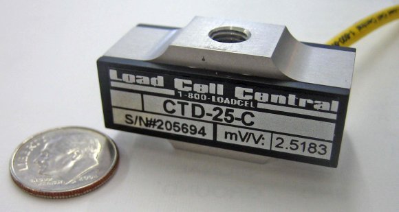 Low capacity load cells