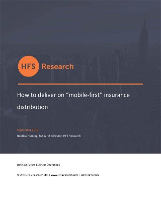 How to deliver on "mobile-first" insurance distribution.
