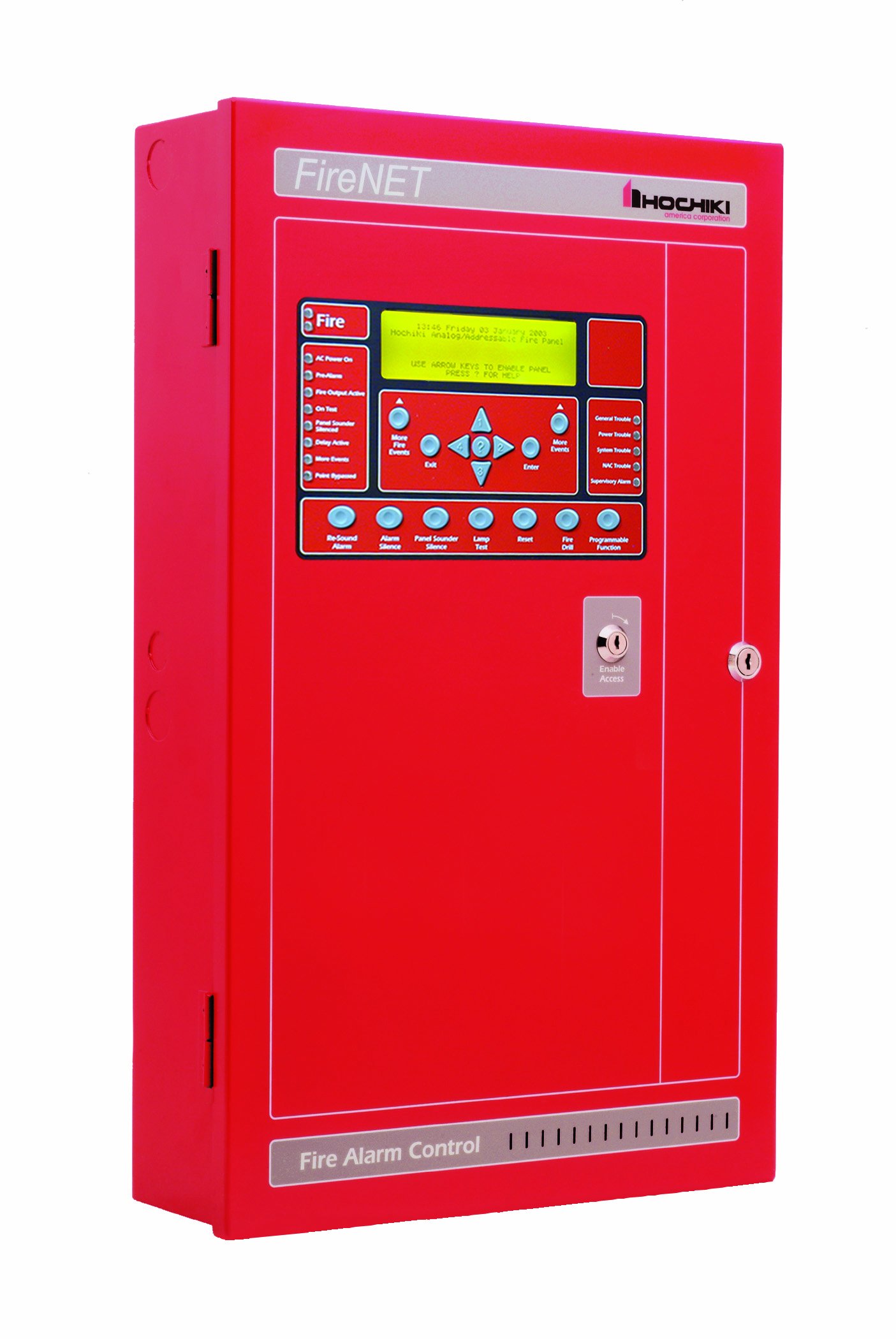 FireNET Analog Addressable Fire Alarm Control Panel