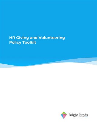 HR Giving and Volunteering Policy Toolkit