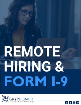 Remote Hiring and Form I-9