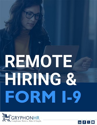 Remote Hiring and Form I-9