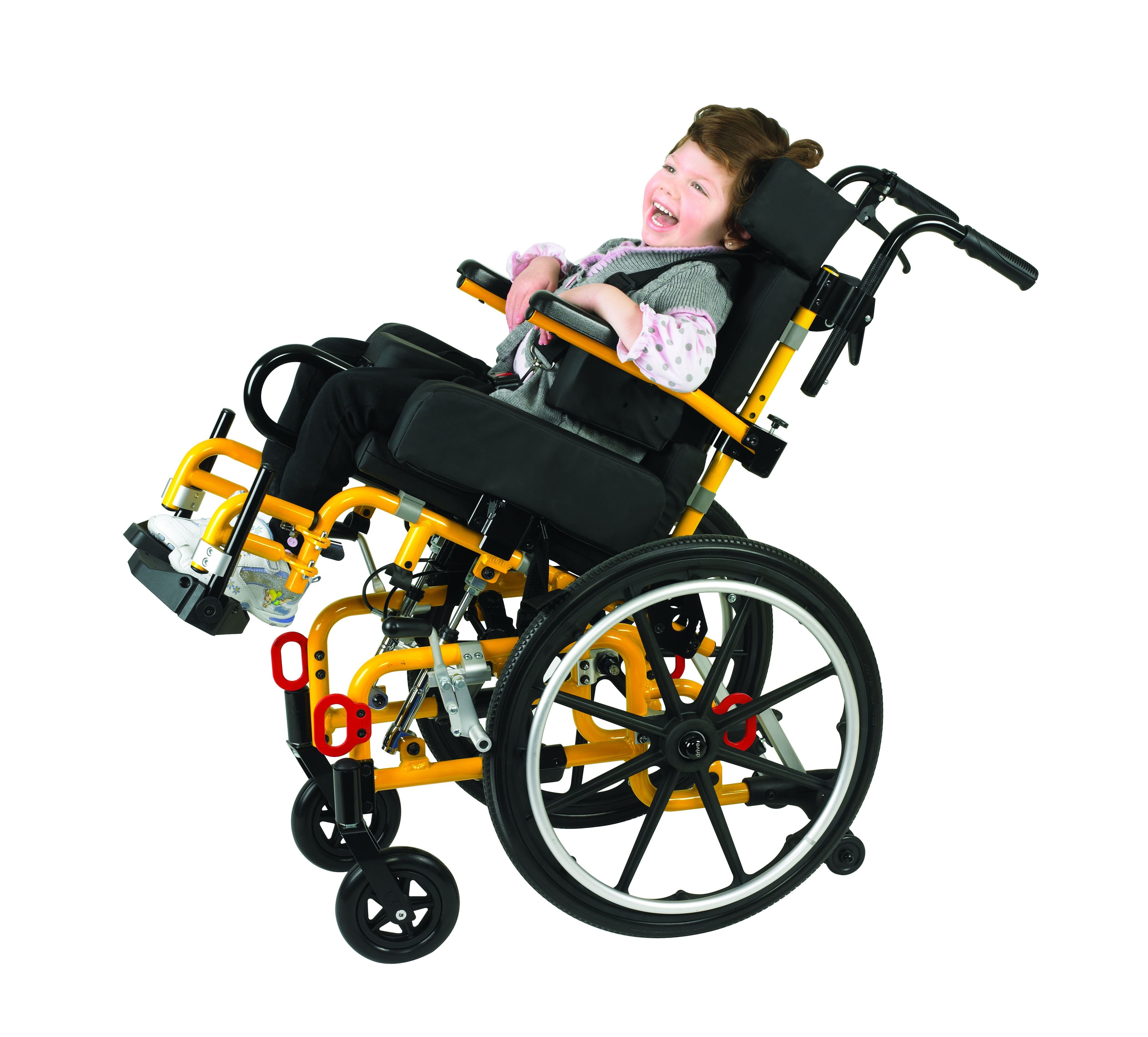 Kanga TS pediatric folding tilt-in-space wheelchair